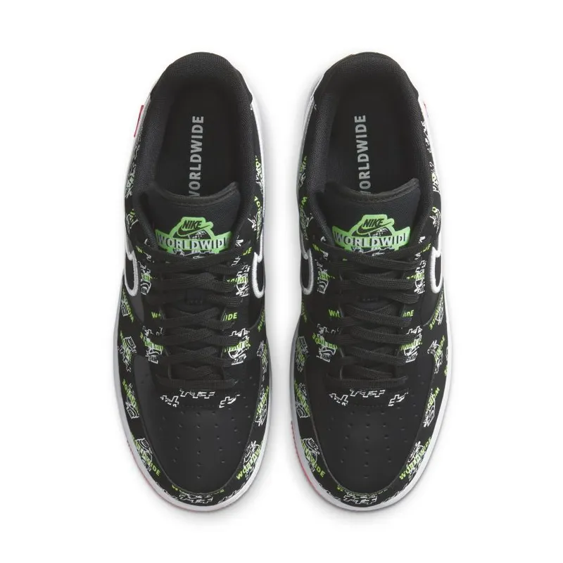 Nike Air Force 1 Low ’07 LV8 Worldwide Pack Katakana Black (DA1343-003)