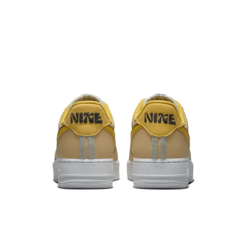 Nike Air Force 1 Low ’07 LX ’82 Double Swoosh Sail Yellow Ochre (Women’s) (DX6065-171)