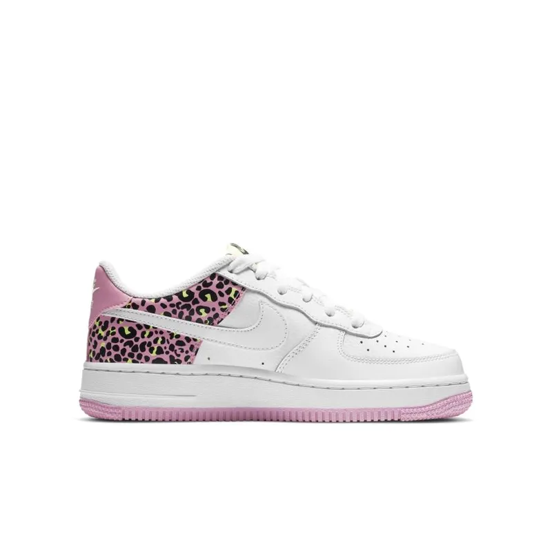 Nike Air Force 1 Low 07 Pink Leopard (GS) (DA4673-100)