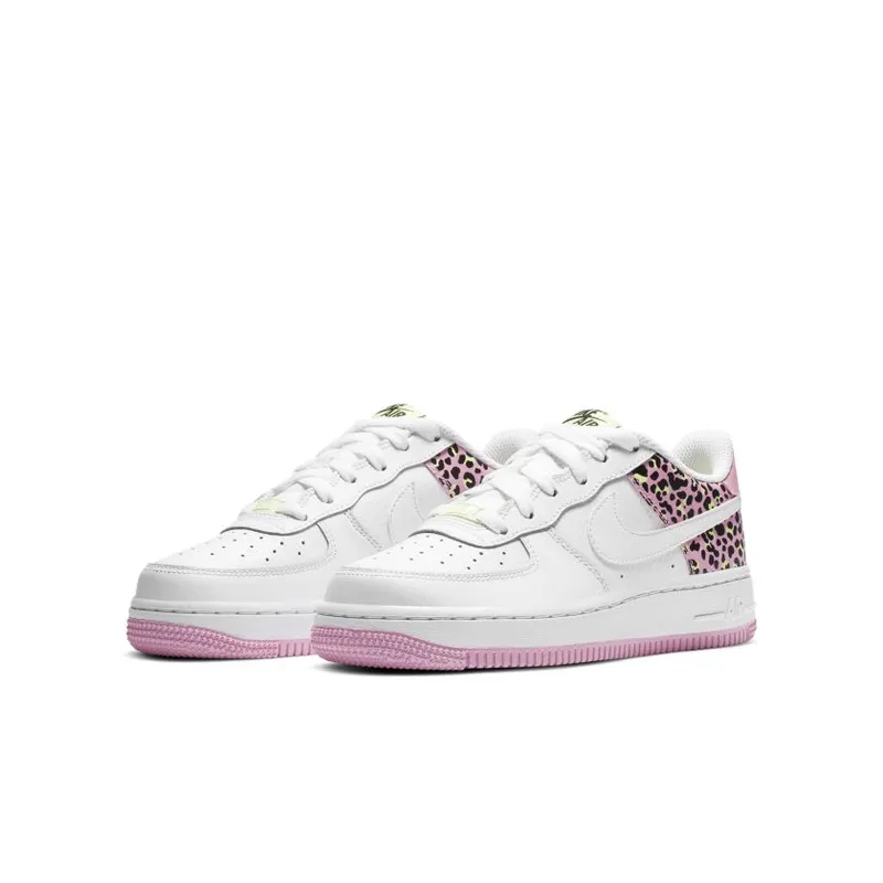 Nike Air Force 1 Low 07 Pink Leopard (GS) (DA4673-100)