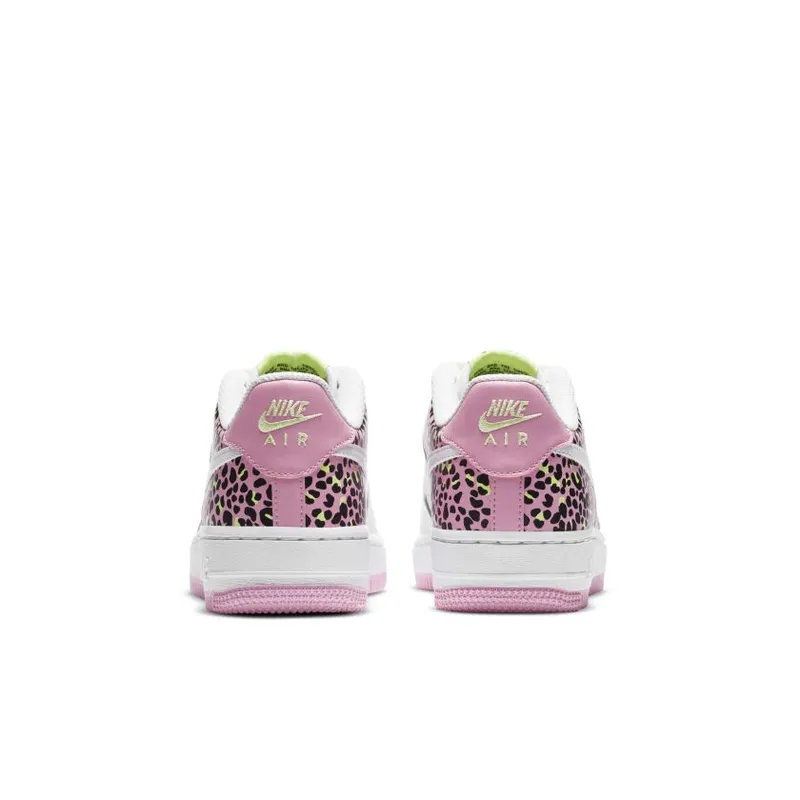 Nike Air Force 1 Low 07 Pink Leopard (GS) (DA4673-100)