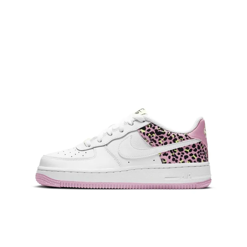 Nike Air Force 1 Low 07 Pink Leopard (GS) (DA4673-100)