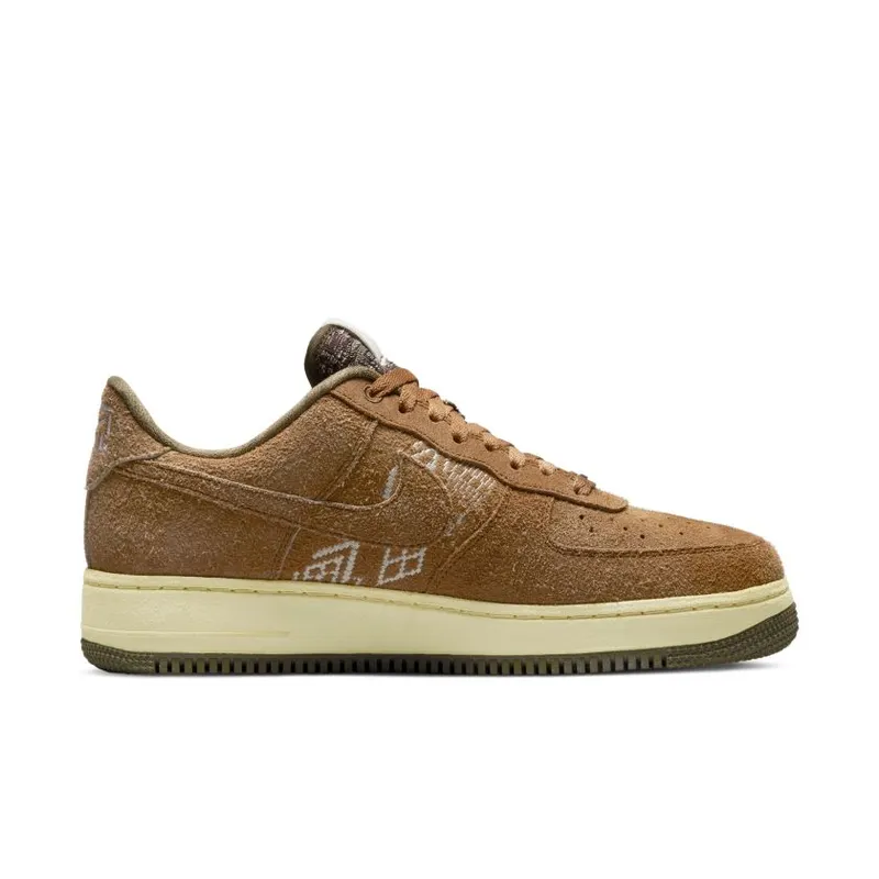 Nike Air Force 1 Low ’07 PRM NAI-KE Brown (FB4958-221)