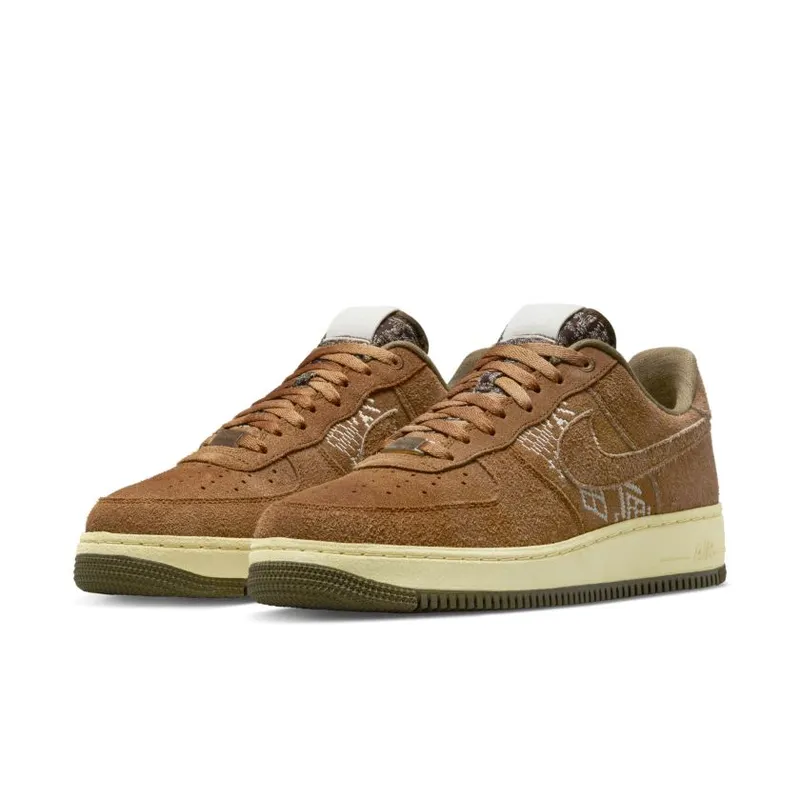 Nike Air Force 1 Low ’07 PRM NAI-KE Brown (FB4958-221)