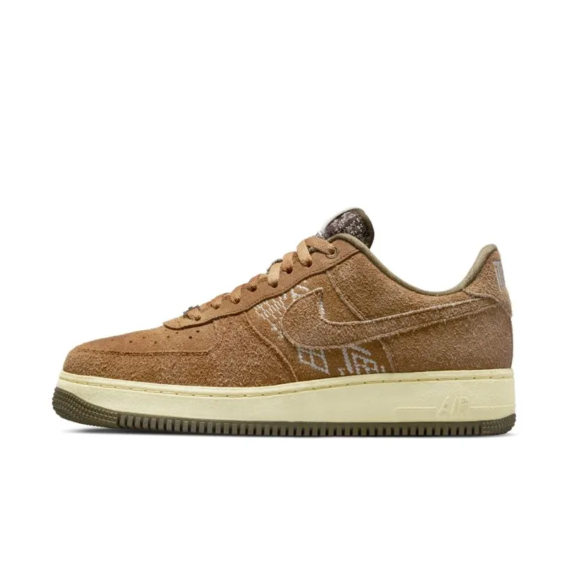 Nike Air Force 1 Low ’07 PRM NAI-KE Brown (FB4958-221)