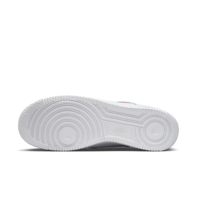 Nike Air Force 1 Low ’07 Quadruple Swoosh White Navy Crimson (FJ4226-100)