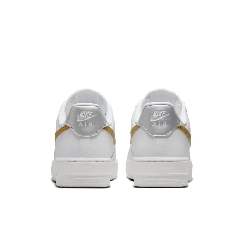Nike Air Force 1 Low ’07 White Metallic Gold (Women’s) (DD8959-106)