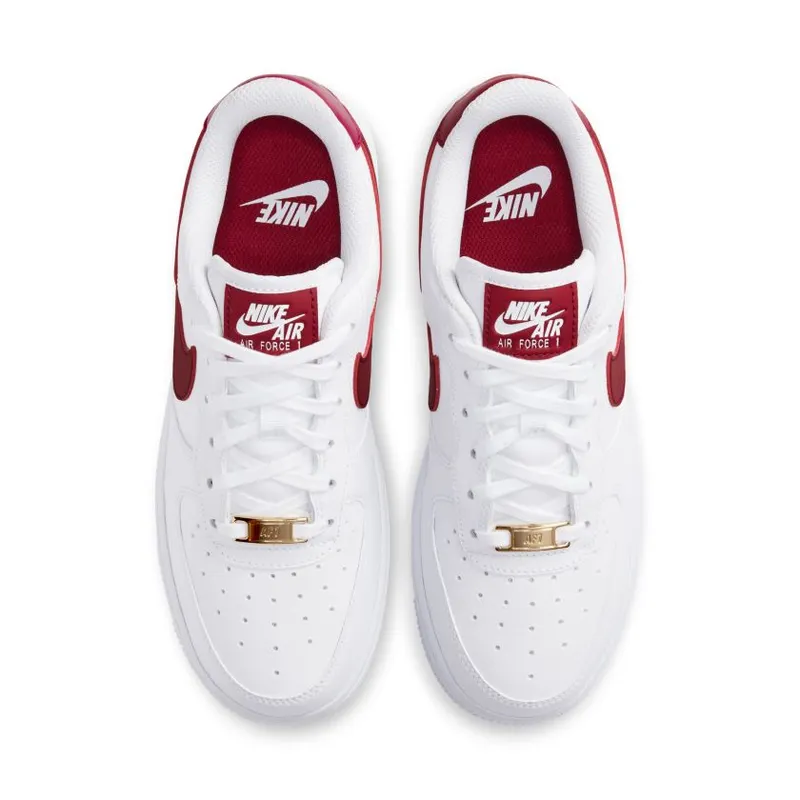 Nike Air Force 1 Low ’07 White Noble Red (Women’s) (315115-154)