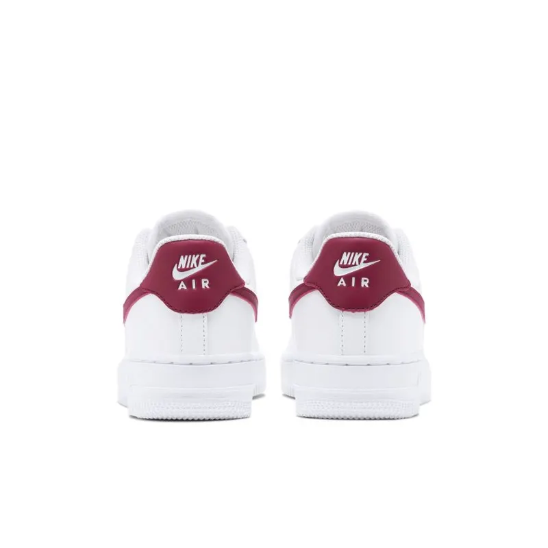 Nike Air Force 1 Low ’07 White Noble Red (Women’s) (315115-154)