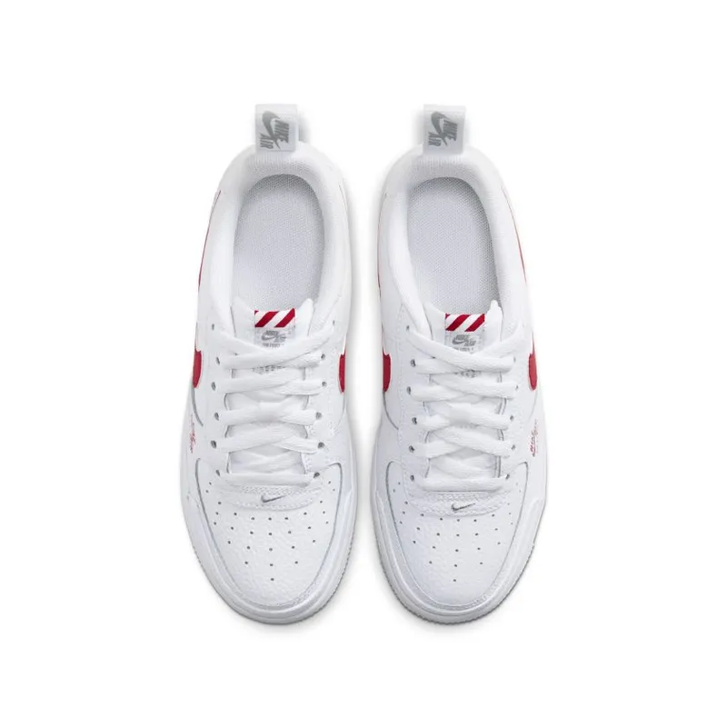 Nike Air Force 1 Low 07 White University Red (GS) (CZ4203-100)