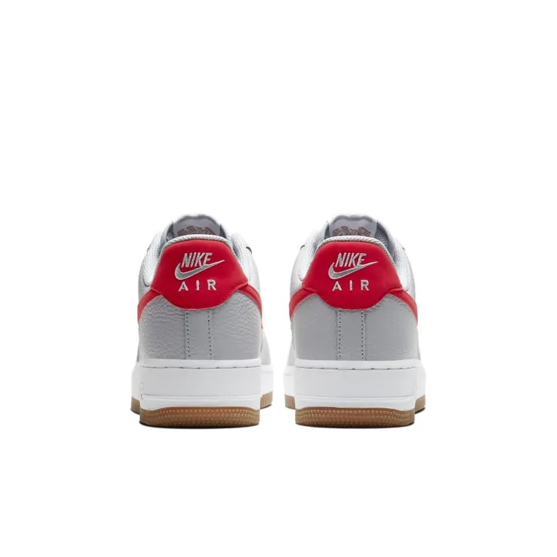 Nike Air Force 1 Low ’07 Wolf Grey University Red (CI0057-003)