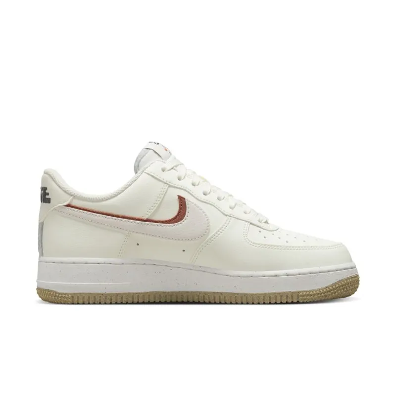 Nike Air Force 1 Low 82 Double Swoosh Sail Cinnabar Phantom (Women’s) (DX6065-101)