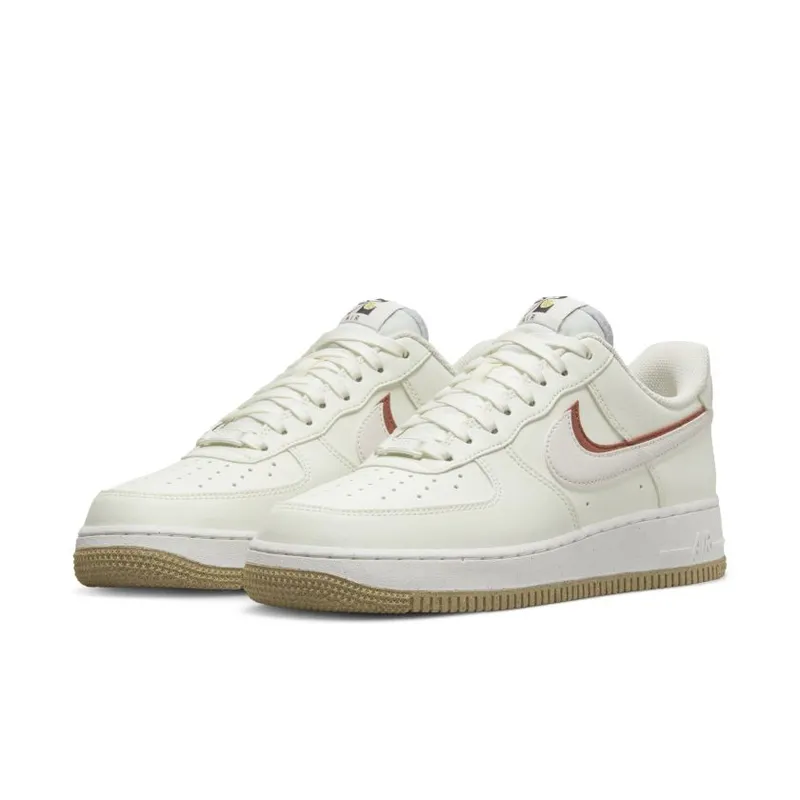 Nike Air Force 1 Low 82 Double Swoosh Sail Cinnabar Phantom (Women’s) (DX6065-101)