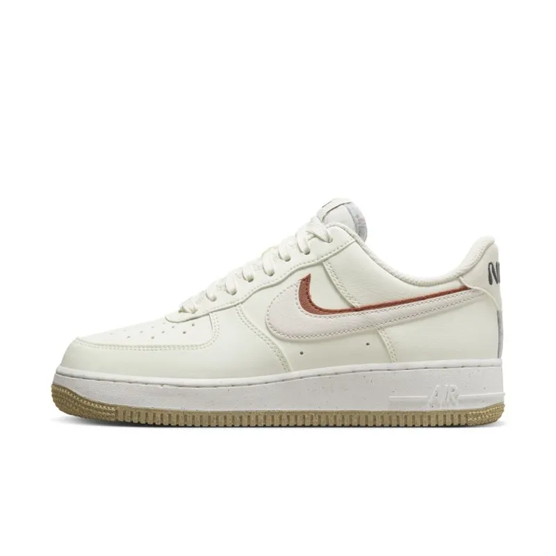 Nike Air Force 1 Low 82 Double Swoosh Sail Cinnabar Phantom (Women’s) (DX6065-101)
