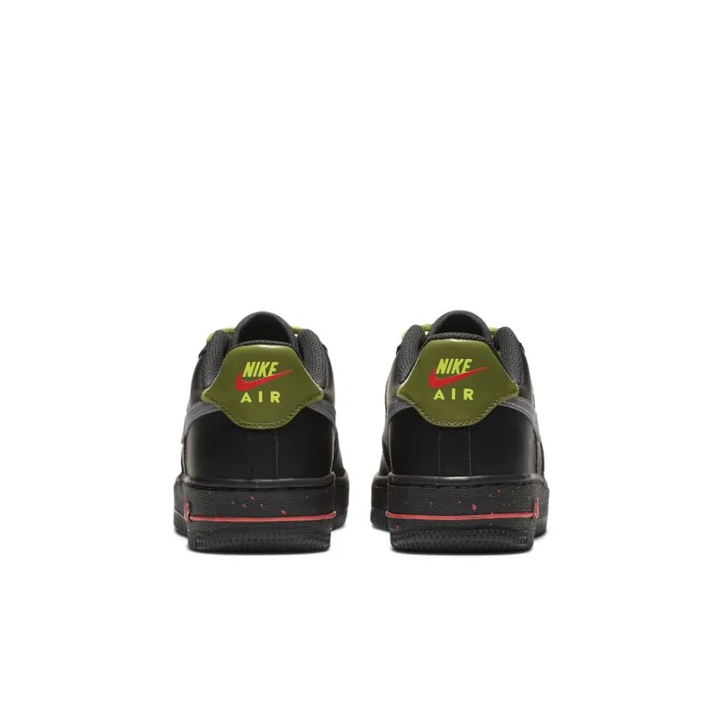Nike Air Force 1 Low Black Asparagus (GS) (DC2095-001)