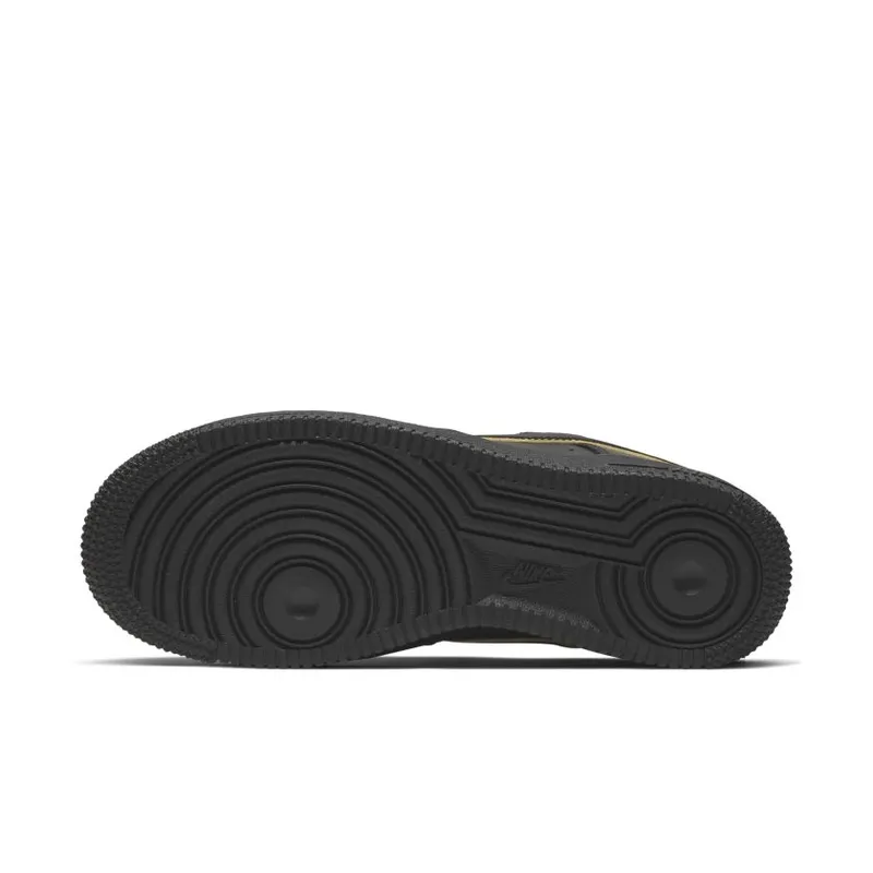 Nike Air Force 1 Low Black Gold Swoosh (AO2132-005)