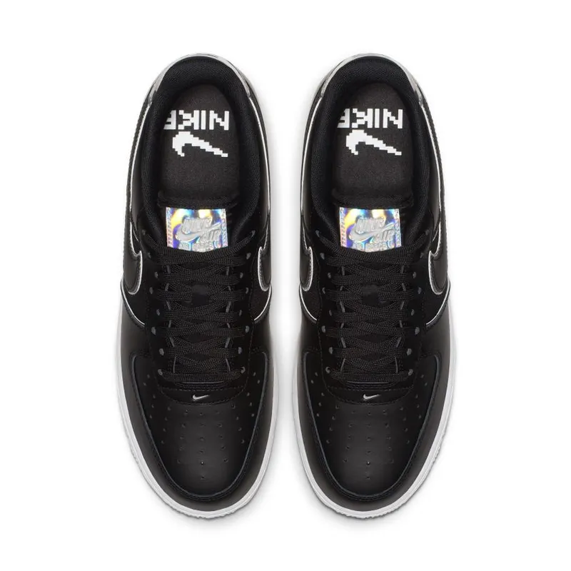 Nike Air Force 1 Low Black Iridescent Outline (AT6147-001)