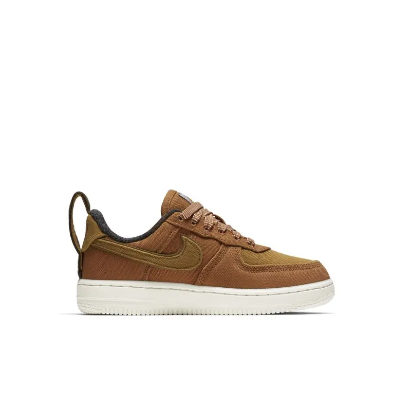 Nike Air Force 1 Low Carhartt WIP Ale Brown (PS) (BQ3762-200)