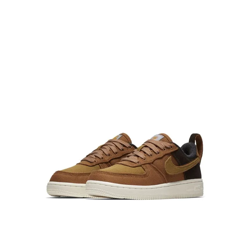 Nike Air Force 1 Low Carhartt WIP Ale Brown (PS) (BQ3762-200)