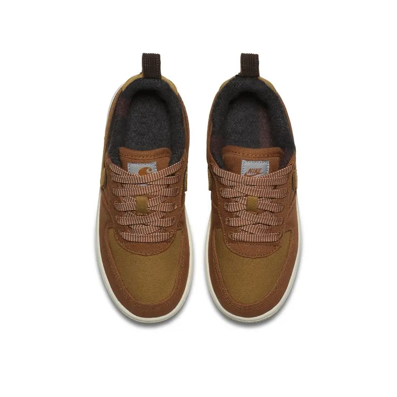 Nike Air Force 1 Low Carhartt WIP Ale Brown (PS) (BQ3762-200)