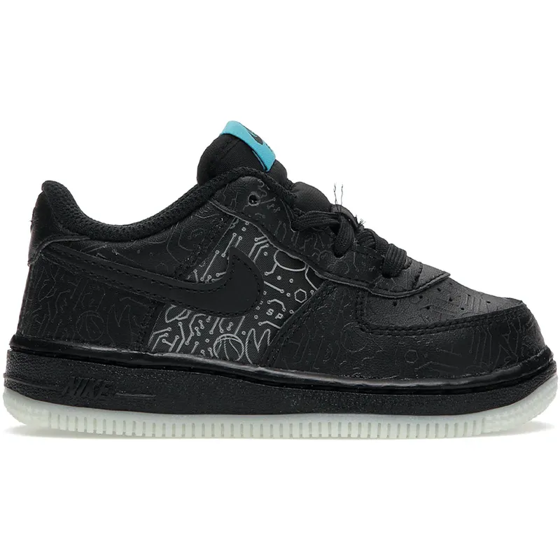 Nike Air Force 1 Low Computer Chip Space Jam (TD) (DN1436-001)
