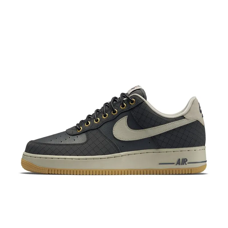 Nike Air Force 1 Low Dark Grey Light Bone Gum (488298-094)
