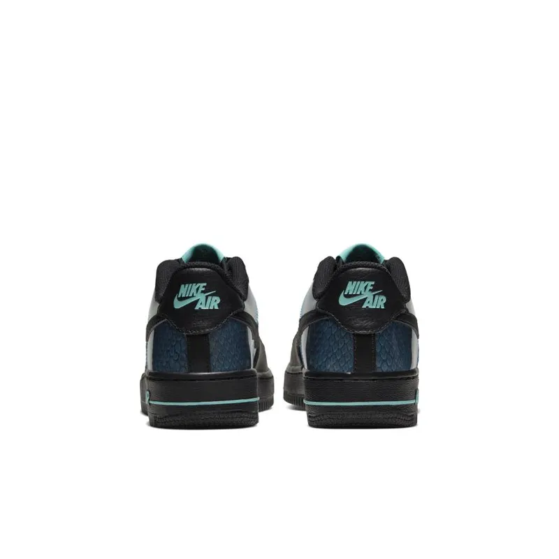Nike Air Force 1 Low Dragon Scales Black (GS) (CI3910-001)