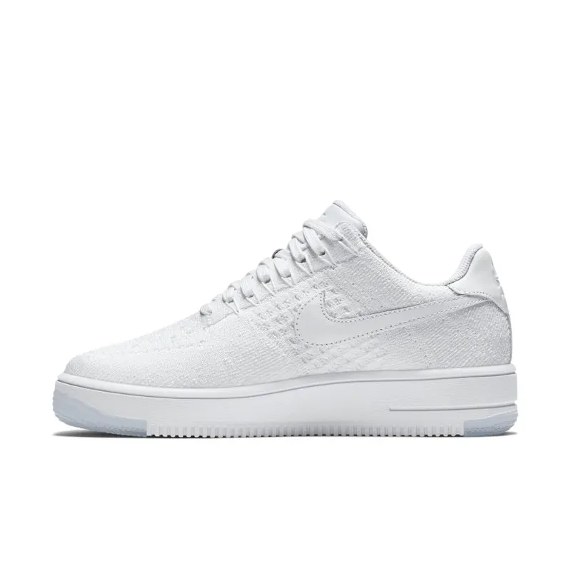 Nike Air Force 1 Low Flyknit Triple White (Women’s) (820256-101)