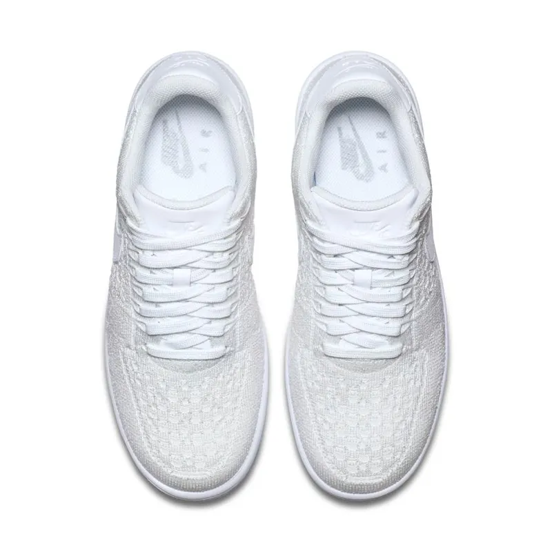 Nike Air Force 1 Low Flyknit Triple White (Women’s) (820256-101)