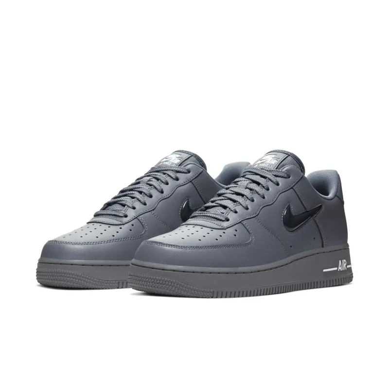 Nike Air Force 1 Low Jewel Wolf Grey Black (CT3438-001)