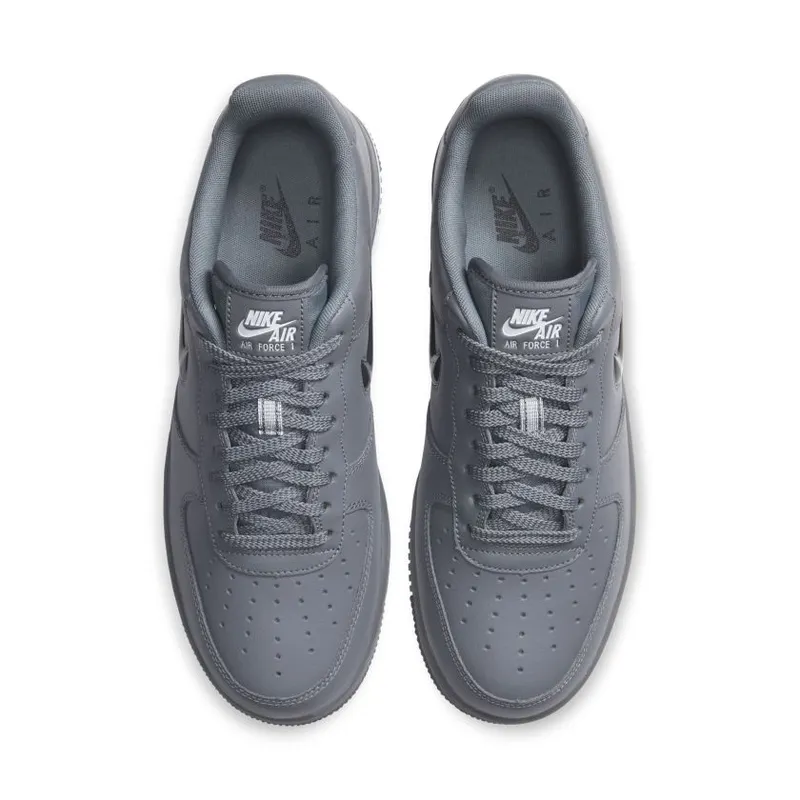 Nike Air Force 1 Low Jewel Wolf Grey Black (CT3438-001)