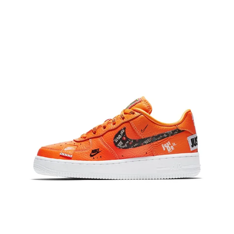 Nike Air Force 1 Low Just Do It Pack Orange (GS) (AO3977-800)