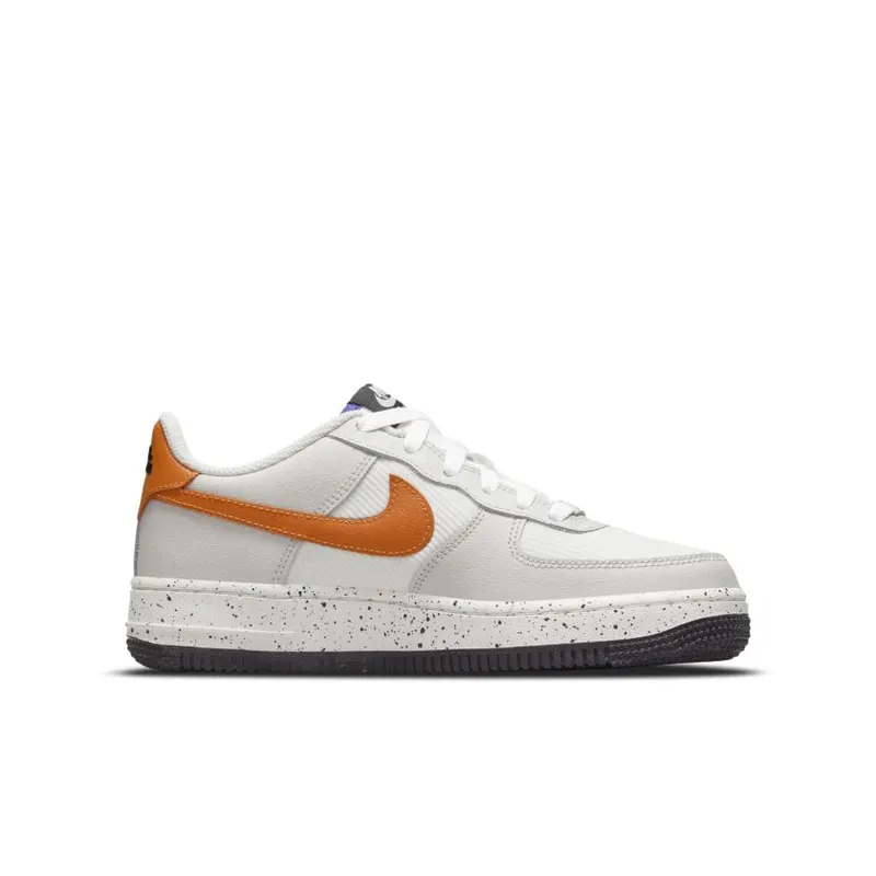 Nike Air Force 1 Low Light Bone Sail Starfish Orange (GS) (DO4657-081)