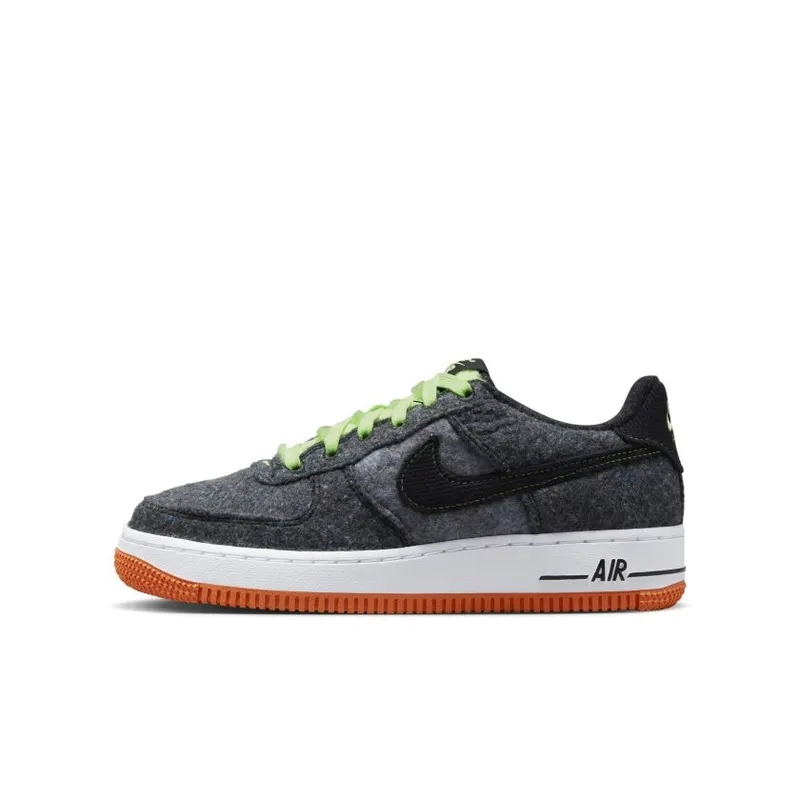 Nike Air Force 1 Low LV8 Black Ghost Green (GS) (DZ5287-001)