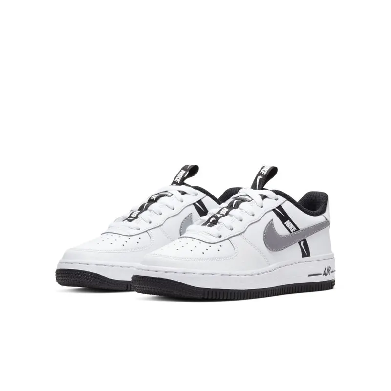 Nike Air Force 1 Low LV8 KSA White Reflect Silver (GS) (CT4683-100)