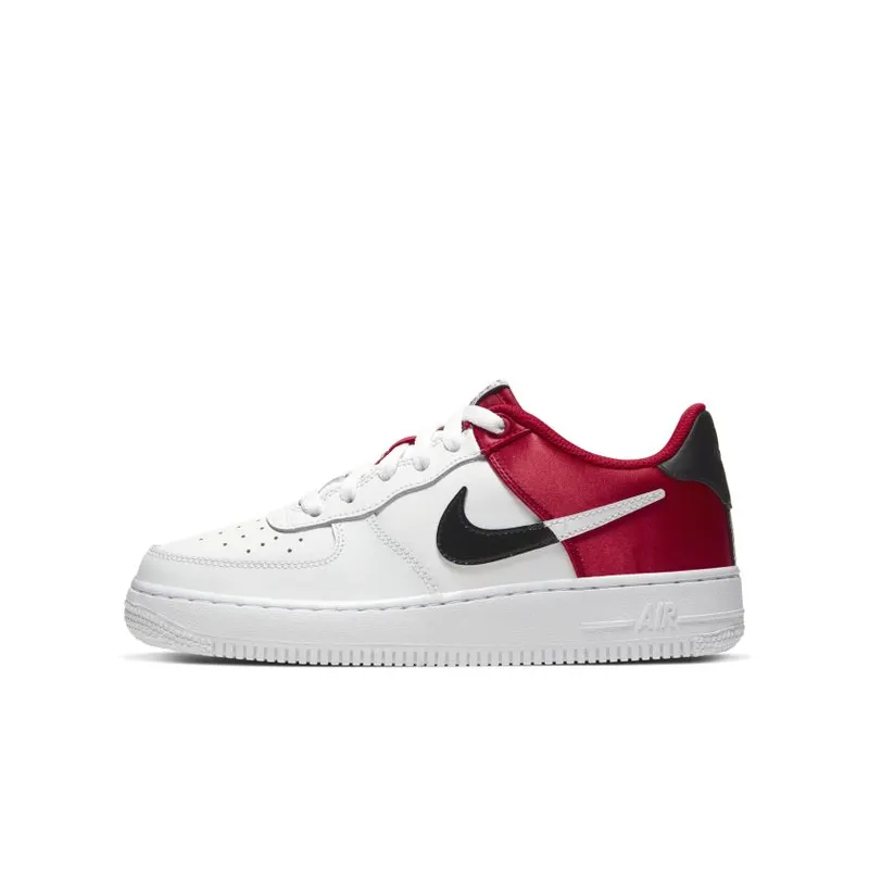 Nike Air Force 1 Low LV8 Red Satin (GS) (CK0502-600)