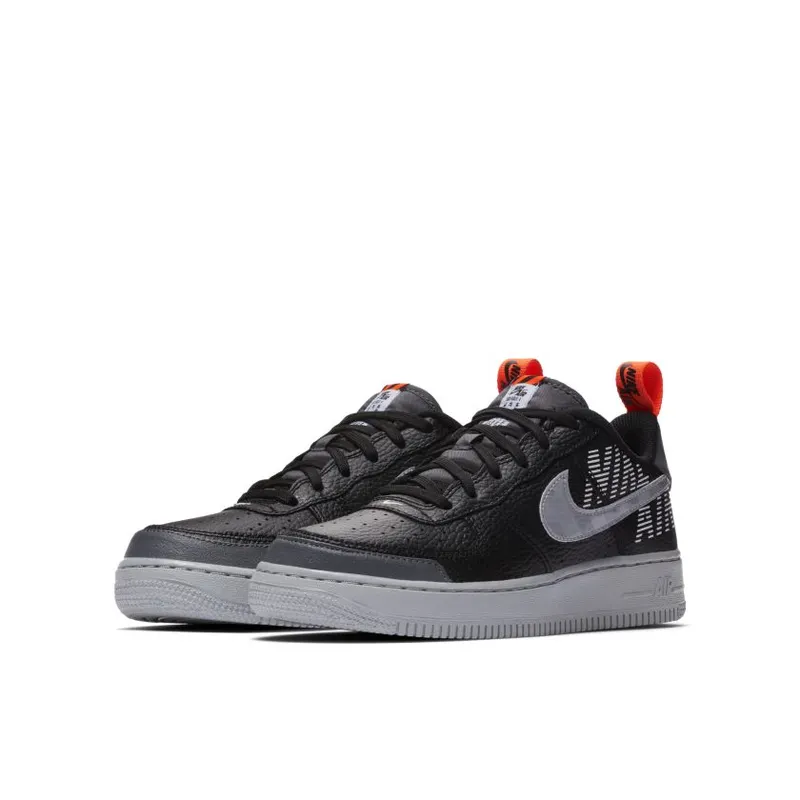 Nike Air Force 1 Low LV8 Under Construction Black (GS) (BQ5484-001)