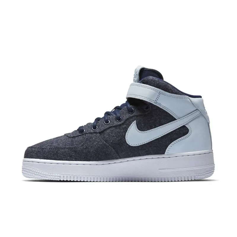 Nike Air Force 1 Mid ’07 Leather PRM Midnight Navy (Women’s) (857666-400)