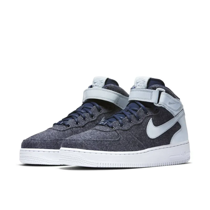 Nike Air Force 1 Mid ’07 Leather PRM Midnight Navy (Women’s) (857666-400)