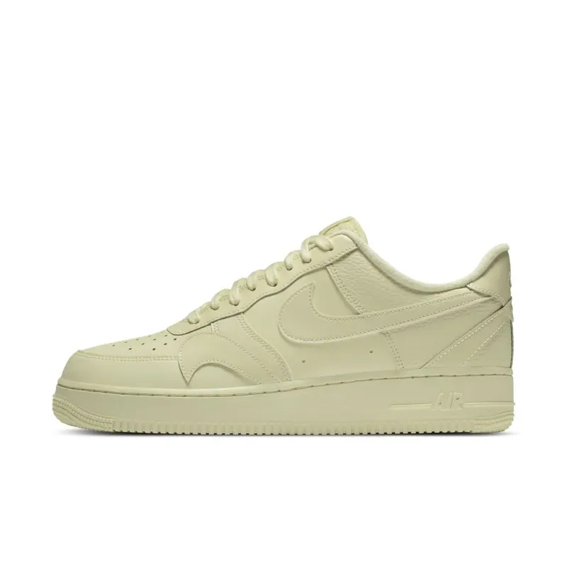 Nike Air Force 1 Low Misplaced Swooshes Pale Yellow (CK7214-700)