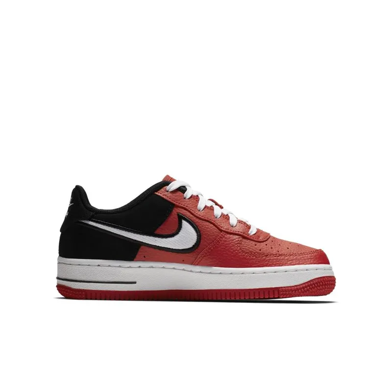 Nike Air Force 1 Low Mystic Red Black (GS) (AV0743-600)