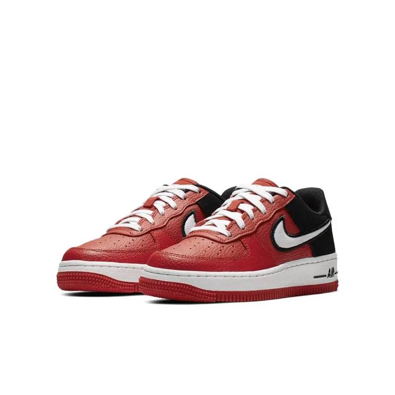 Nike Air Force 1 Low Mystic Red Black (GS) (AV0743-600)