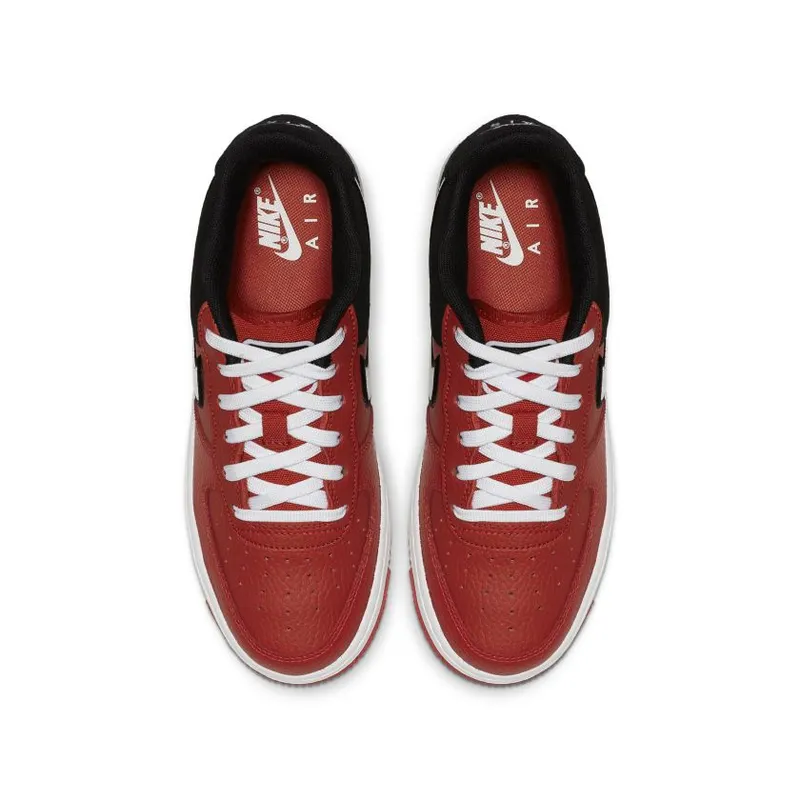 Nike Air Force 1 Low Mystic Red Black (GS) (AV0743-600)
