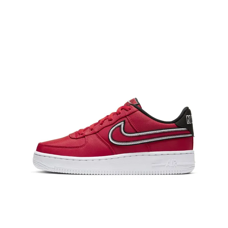 Nike Air Force 1 Low LV8 University Red White (GS) (CD7405-600)