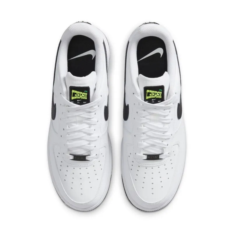 Nike Air Force 1 Low NY vs. NY White Black (2020) (CW7297-100)