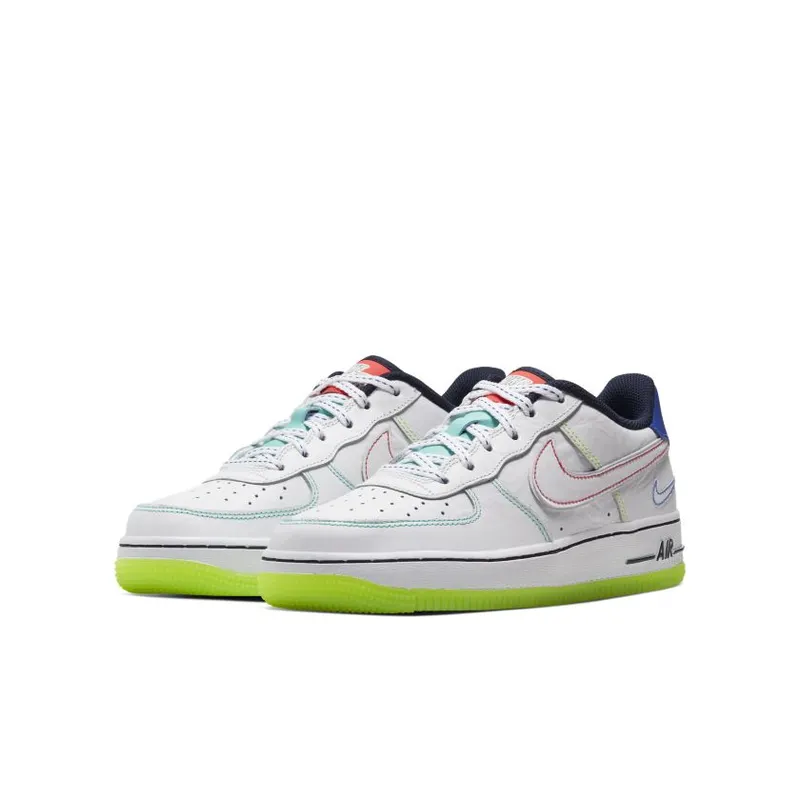 Nike Air Force 1 Low Outside the Lines (GS) (CV2421-100)