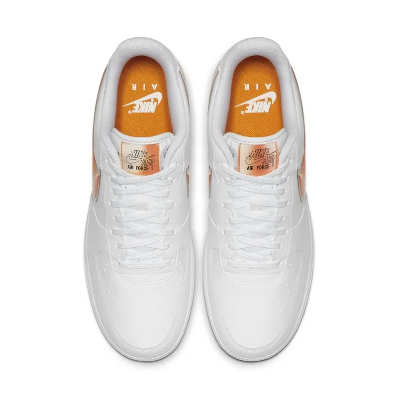 Nike Air Force 1 Low Oversized Swoosh White Orange Peel (AO2441-102)