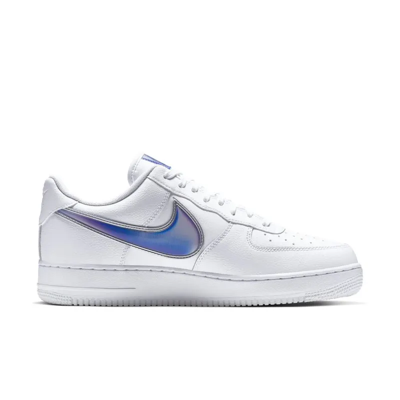 Nike Air Force 1 Low Oversized Swoosh White Racer Blue (AO2441-101)