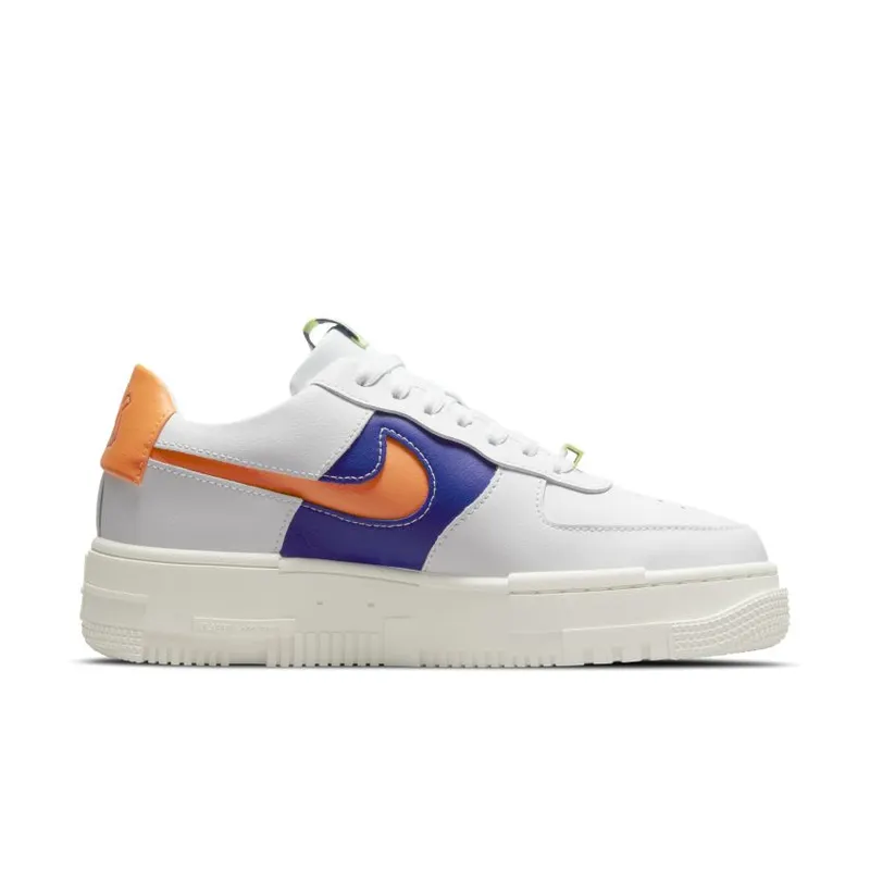 Nike Air Force 1 Low Pixel White Concord Crimson (Women’s) (DM8340-100)