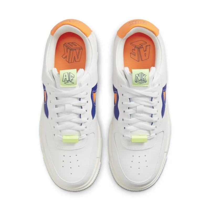 Nike Air Force 1 Low Pixel White Concord Crimson (Women’s) (DM8340-100)
